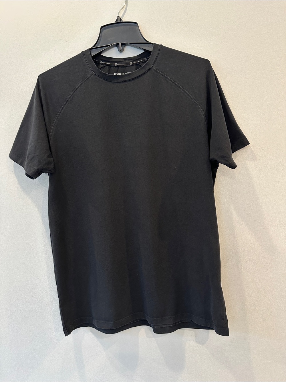 Kenneth Cole Black Short-Sleeve Crewneck Tee